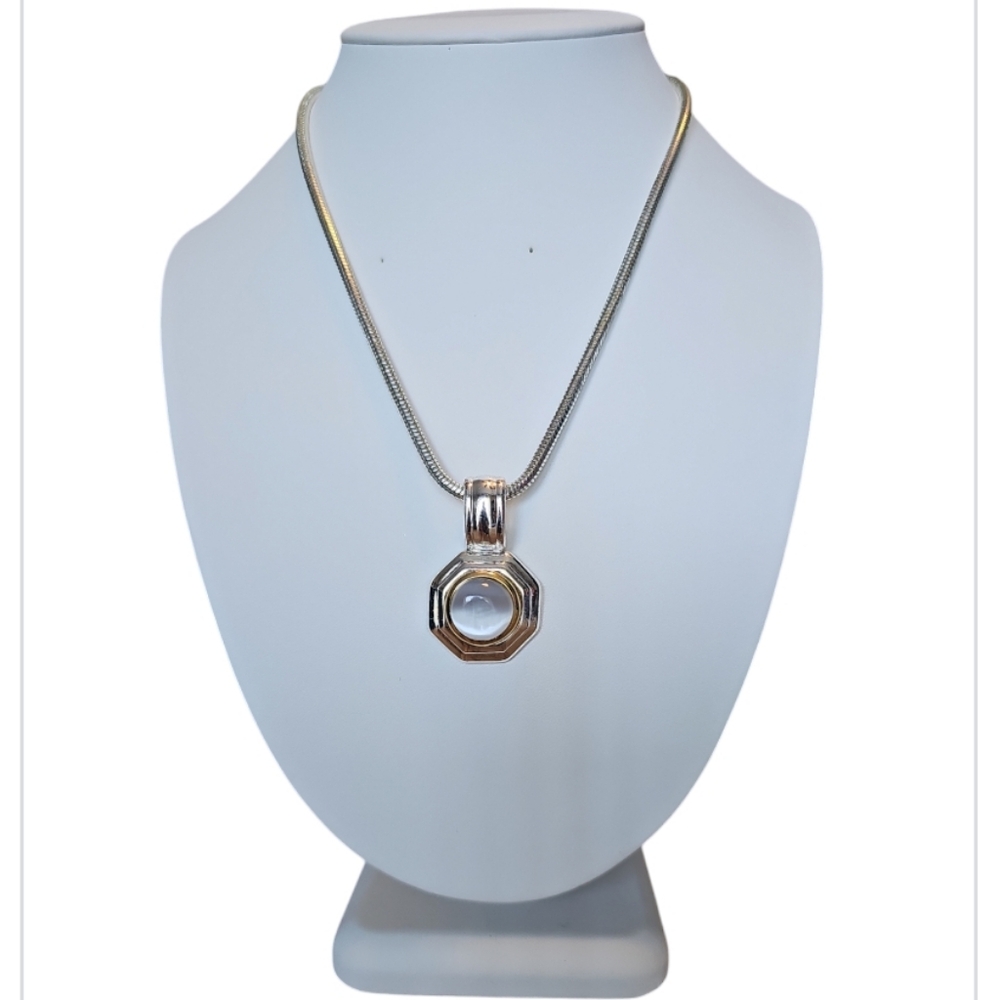 Unique & Rare Find,MoonStone Pendant Necklace.